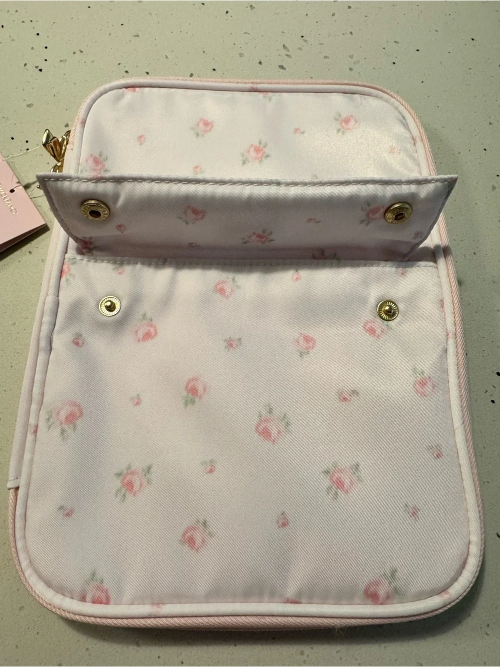 Loveshackfancy x yoobi Tech Organizer - Blooming Heirloom